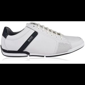 Hugo Boss Saturn Low Top Sneakers- White Size 10